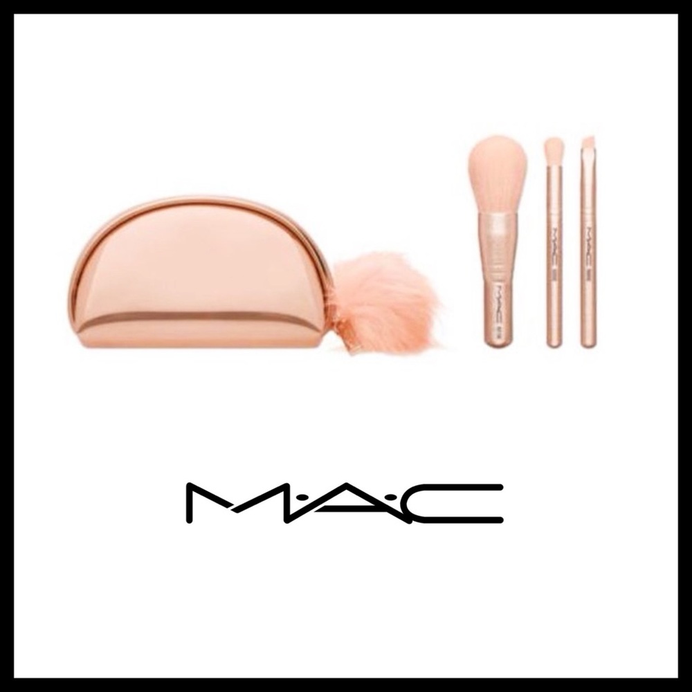 New Authentic MAC Snowball Collection Mini Brush Set/Kit